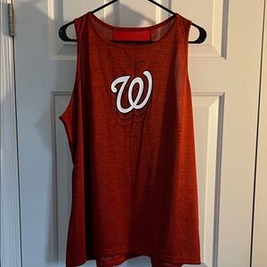 Nike Washington Nationals Women's Bold Red Tank Top